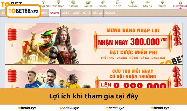 Lợi ích khi tham gia tại đây