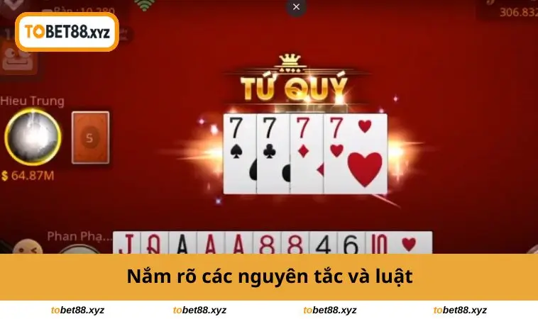 Nắm rõ các nguyên tắc và luật