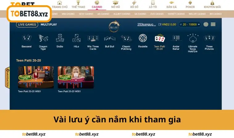 Vài lưu ý cần nắm khi tham gia